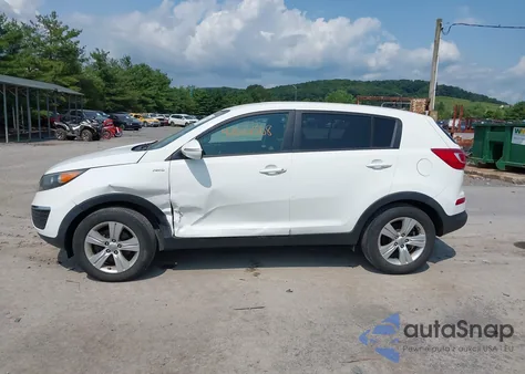 2012 Kia Sportage Lx из США, поврежденный, VIN KNDPBCA21C7308400
